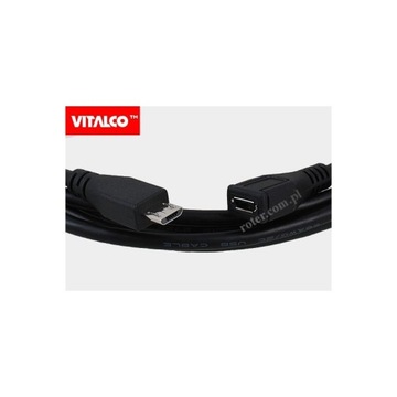 Удлинительный кабель micro USB Vitalco DSF700 1,5 м