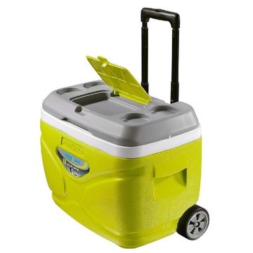 Lodówka turystyczna na kółkach z rączką Pinnacle TPX 3007 30L zielona