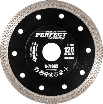 Tarcza diament STALCO do ceramiki 180 mm S-71964