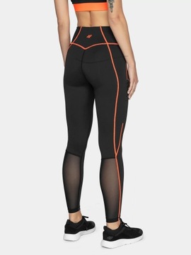 LEGGINSY damskie 4F SPODNIE fitness SPDF012 XL