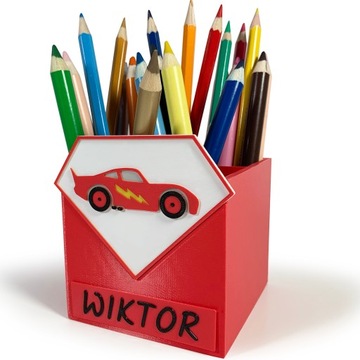 KAJAWIS Органайзер для карандашей, настольный пенал ИМЯ ПОДАРОК ​​на конец года БАБОЧКА