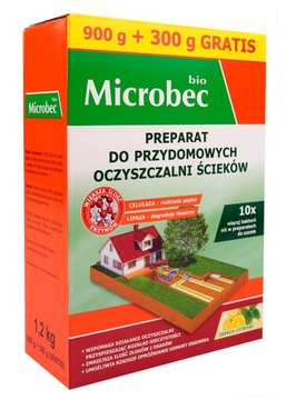 MICROBEC PREPARAT TABLETKI DO SZAMBA OCZYSZCZALNI cytrynowy USUWA ZAPACH