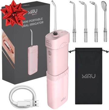 IRYGATOR DO ZĘBÓW BEZPRZEWODOWY DENTYSTYCZNY PRZENOŚNY Z USB-C, PODRÓŻNE