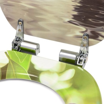 СИДЕНЬЕ ДЛЯ УНИТАЗА, СИДЕНЬЕ ДЛЯ УНИТАЗА, МЕДЛЕННО ЗАКРЫВАЮЩИЙСЯ УНИТАЗ УНИВЕРСАЛЬНЫЙ МДФ