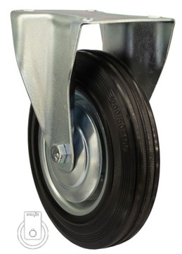 НАБОР ИЗ 4 ШТ. Полочная тележка WHEELS fi 200 13STGU200