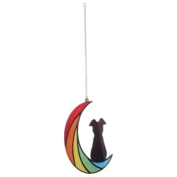 Okno wiszące witrażowe akrylowe Suncatcher barwione