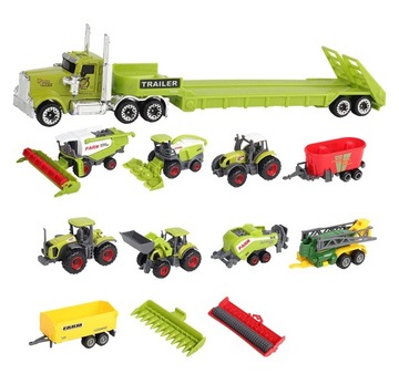 СЕЛЬСКОХОЗЯЙСТВЕННЫЙ КОМПЛЕКТ ТРАКТОР ТРАКТОРНЫЙ КОМБАЙН ДЛЯ ЖИВОТНЫХ