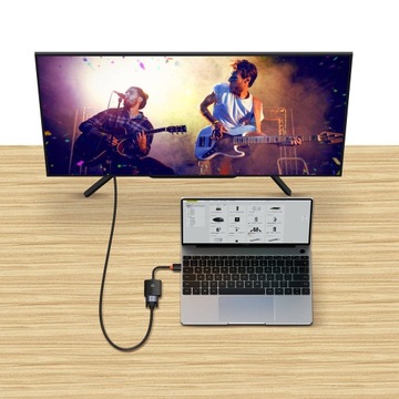 Переходник Baseus HDMI-VGA + мини-джек 3,5 мм