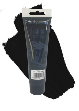 Farba akrylowa ARTEQUIPMENT 100 ml 701 LAMP BLACK