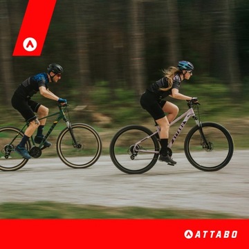 Koszulka rowerowa damska ATTABO Tevi WMNS czarny/różowy M LEKKA ODDYCHAJĄCA