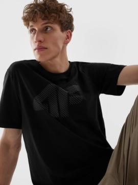 СПОРТИВНАЯ ФУТБОЛКА МУЖСКАЯ 4F, ХЛОПОК M