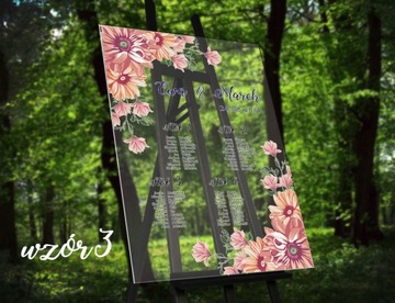 ПЛАН ДОСКИ ДЛЯ СВАДЕБНЫХ СТОЛОВ А2 PLEXI