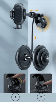 ПРОЧНЫЙ АВТОДЕРЖАТЕЛЬ ДЛЯ ТЕЛЕФОНА НА ПАНЕЛИ ТЕЛЕФОНА Автомобильный держатель для телефона