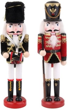 DZIADEK DO ORZECHÓW DREWNIANY ŻOŁNIERZYK 30 cm DEKORACJA ŚWIĘTA