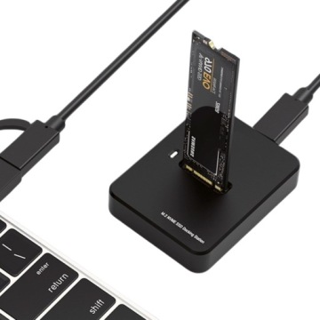 Stacja dokująca do dysków 2,5 M.2 SATA SSD NVME dokowanie dysków