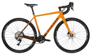 Rower gravel Kross Esker 7.0 rozmiar S 19 cali pomarańczowy
