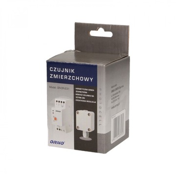 Датчик сумерек для DIN-рейки с герметичным внешним зондом в коробке, 2 шт.