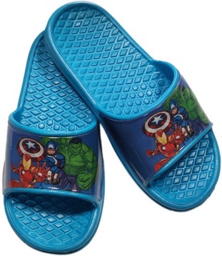AVENGERS KLAPKI BASENOWE CHŁOPIĘCE HULK MARVEL R33