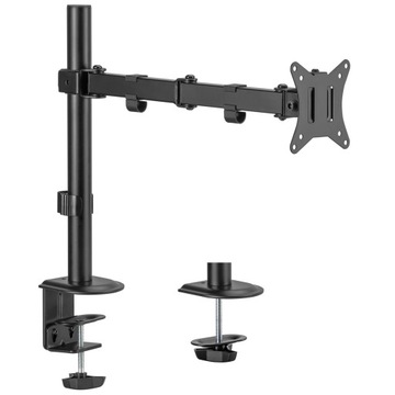Uchwyt biurkowy do monitora 17-32'' VESA 75x75 100x100mm regulacja MC-753N