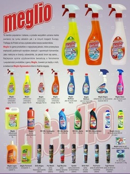 MEGLIO ODTŁUSZCZACZ ZAPAS 750ML LEMON Warsztatowy
