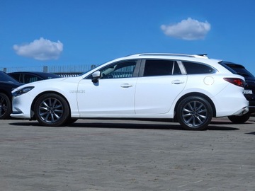 Mazda 6 III Sport Kombi Facelifting 2018 2.0 Skyactiv-G 145KM 2022 Mazda 6 aut Krajowa Biała Perła ACC HUD Blis Full-LED ogrzew.Kierow.+Fotele, zdjęcie 30