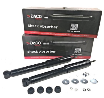 AMORTYZATORY TYLNE TYŁ ZESTAW OPEL CORSA C ! DACO