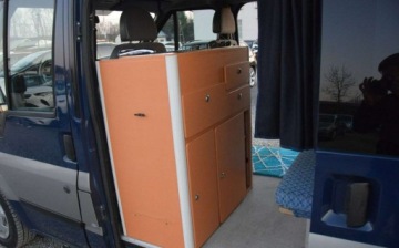 Ford Transit V 2003 Ford Transit 2.0D Kamper 7- Osobowy Klima Podnoszone lozko Sprowadzony, zdjęcie 30