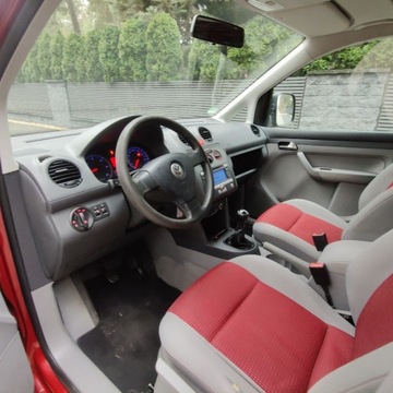 Volkswagen Caddy III Kombi 1.9 TDI 75KM 2006 Volkswagen Caddy Volkswagen Caddy 1.9TDI Hak Klimatyzacja Bez Korozji, zdjęcie 13