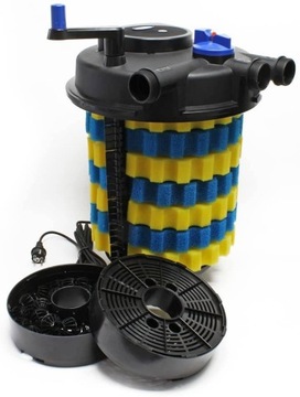 НАПОРНЫЙ ФИЛЬТР С УФ-ЛАМПОЙ 55ВТ ДЛЯ ПРУДА ОБЪЕМОМ ДО 100м3