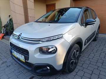 Citroen C3 III Hatchback 1.2 PureTech 82KM 2019 Citroen C3 III 1.2 PureTech SHINE I rej 04.2020 JAK NOWY, zdjęcie 8