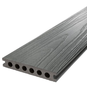 DESKA TARASOWA BERGDECK W138 SZARY/CZARNY
