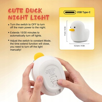 Benson The Duck силиконовый ночник для детей