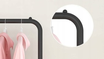 БОЛЬШАЯ МЕТАЛЛИЧЕСКАЯ ЧЕРНАЯ ВЕШАЛКА ДЛЯ ОДЕЖДЫ