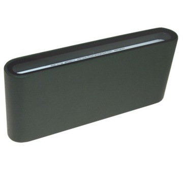 Oprawa elewacyjna LED Flow 1*6w 4000K RAL6005