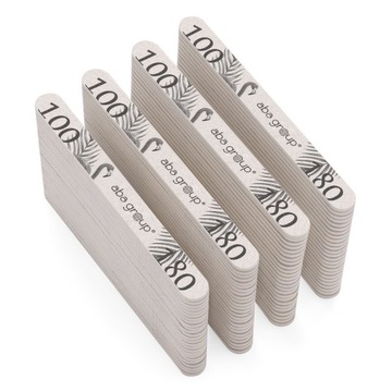 Пилочка для ногтей прямая 100/180 Aba Group Foil