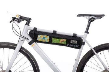 Cyklistická taška Crosso Zipper Plus L černá