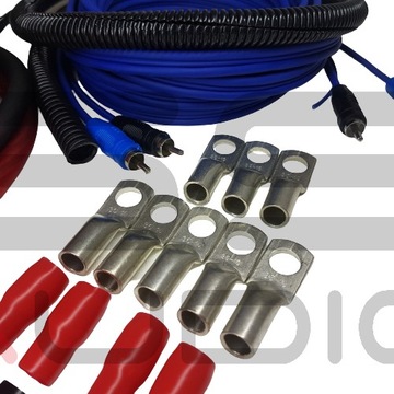 Комплект аудиокабелей GS 25 мм2 до 1400RMS Новинка!!