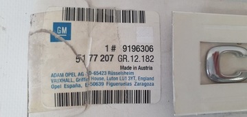 ZNAK CORSA C 1.7 DTI OE NOVÝ