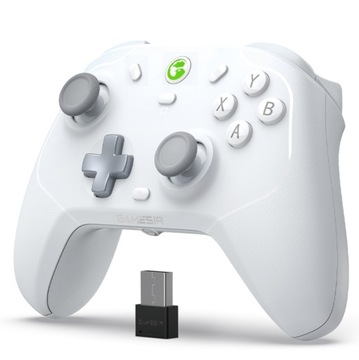 Kontroler Pad bezprzewodowy - GameSir T4 Cyclone Pro - biały - USB BT