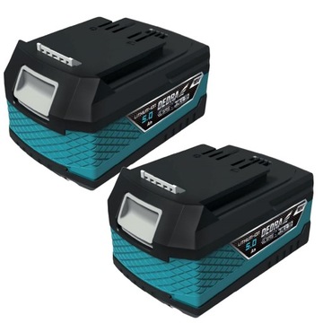 Газонокосилка с аккумулятором 2x 18В DEDRA SAS+ DED7197V + 2x5AH