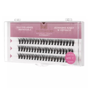 40D СУПЕРСОФТ | Пучковые ресницы CC 13 мм.