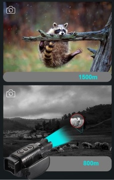 Инфракрасное ночное видение МОНОКУЛЯРНОЕ ИНФРАКРАСНОЕ НОЧНОЕ ВИДЕНИЕ 1080P 3 Вт ИК