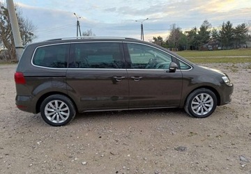 Volkswagen Sharan II Van 2.0 TSI 200KM 2014 Volkswagen Sharan 2.0 TSI Highline DSG 2.0 BenzynaLPG Faktura VAT 23%, zdjęcie 9