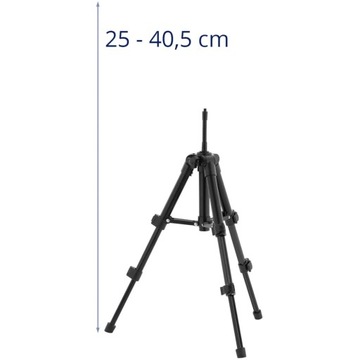Statyw tripod do lasera krzyżowego aparatu 25-40.5 cm gwint 1/4''bbbb