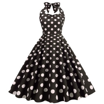 Elegancka Sukienka W Stylu Retro Hepburn Piękna
