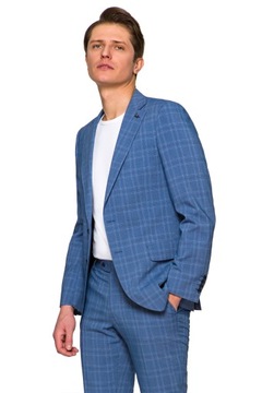 Garnitur Męski Krata Lancerto Tarrent 182/100/88