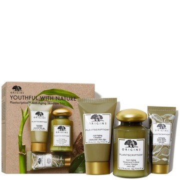 Origins Plantscription Zestaw Lotion Serum 3 el.