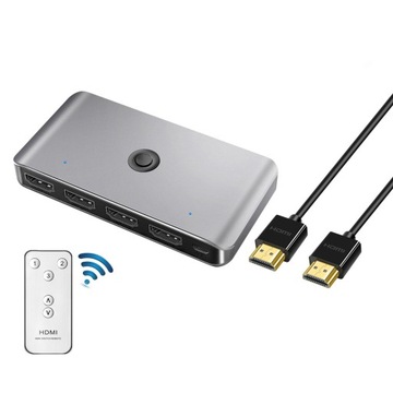 PRZEŁĄCZNIK HDMI 3 w 1 WYJŚCIE ROZDZIELACZ HDMI