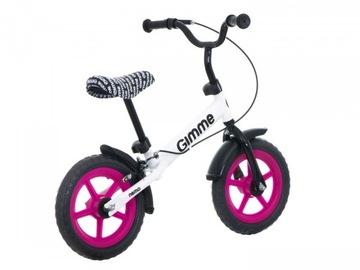 БАЛАНСОВЫЙ ВЕЛОСИПЕД С ТОРМОЗОМ NEMO 11 PINK 3+ GIMME