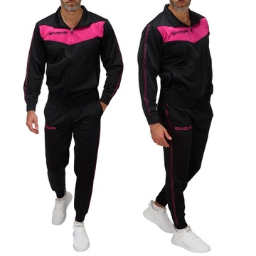 TR018B-53 r. 3XL GIVOVA VISA MĘSKI KOMPLET DRESOWY